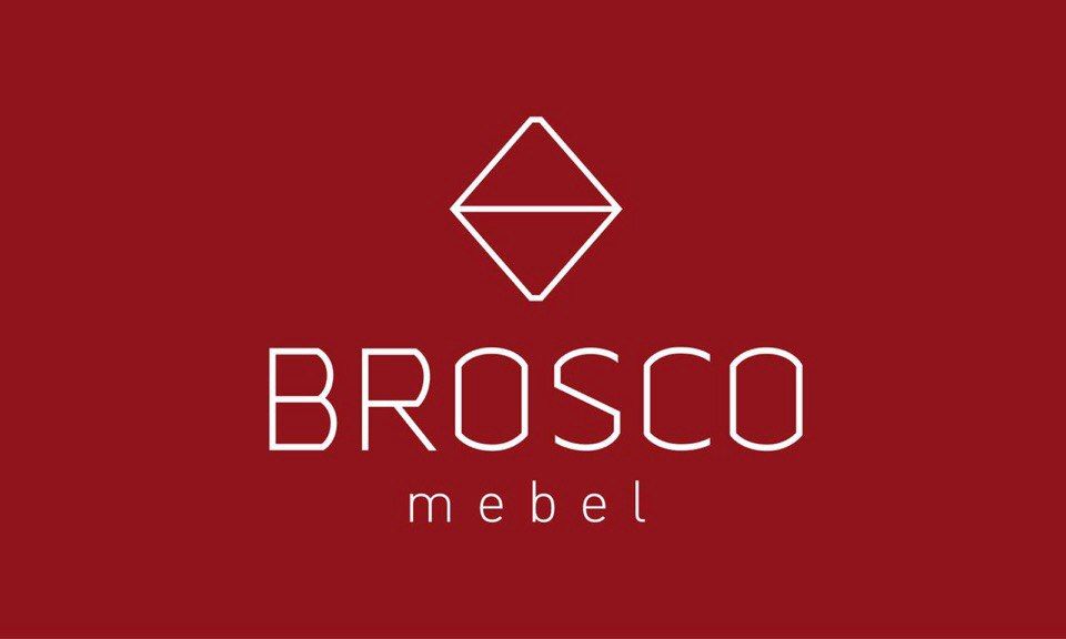 Выглядит броско. Логотип мебельной фабрики. Броско мебель. Фирма Brosko. BROSCO logo мебель.