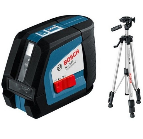 УРОВЕНЬ ЛАЗЕРНЫЙ BOSCH GLL 2-50+BS150