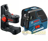 УРОВЕНЬ ЛАЗЕРНЫЙ BOSCH GСL 25 PROF+BM1