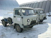 УАЗ 36221 "Молоковоз" с охладителем