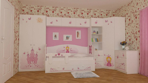 "Детская комната"-Набор модульный "Принцесса"