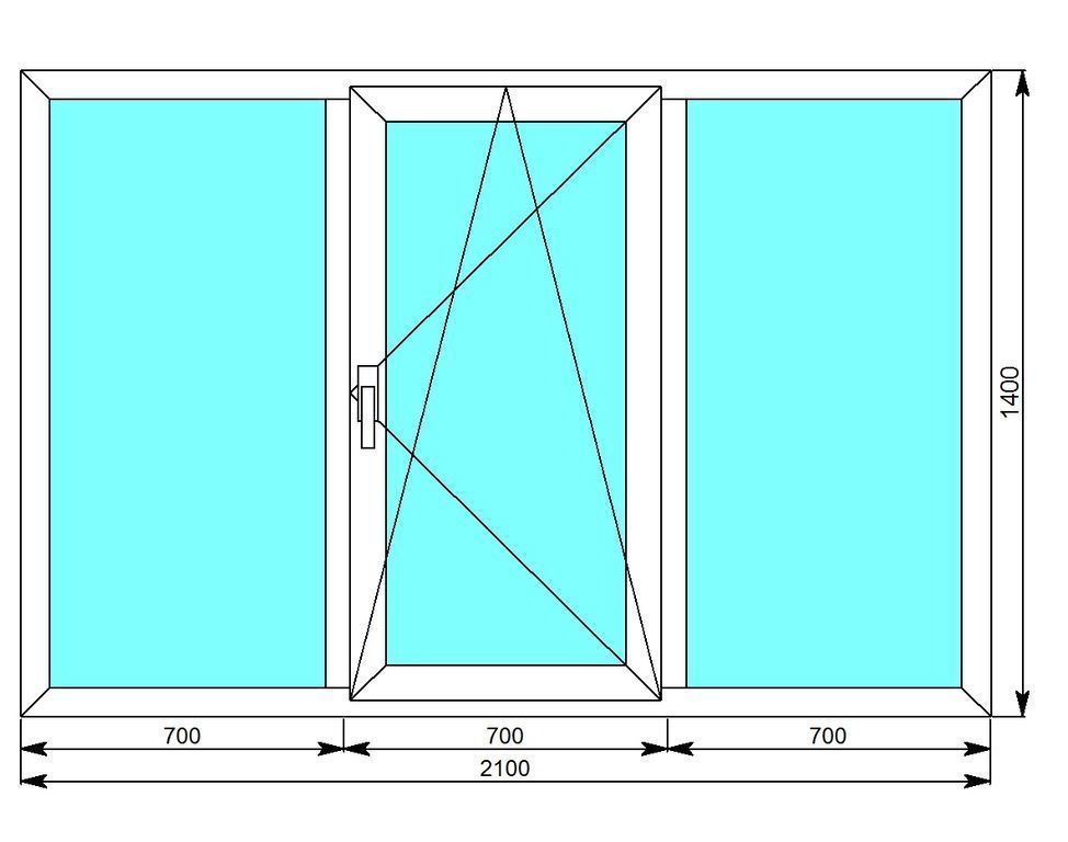 Окно шириной 2 метра. Окна ПВХ 1500×2100. Трехстворчатый оконный блок 1300х1900. Стеклопакет 2100 на 1750. Окно 2100х1400 трехстворчатое на балконе.