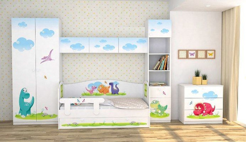 "Детская комната" - набор модульный "Динозаврики"