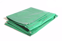 Тент-накидка 120 г/м2 серо-зеленый 3 х 3 м