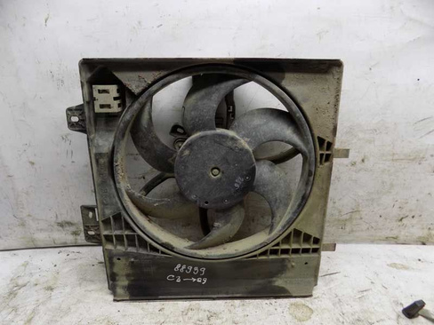 Вентилятор радиатора Citroen (Ситроен) C3 2002-2009 (088939СВ)