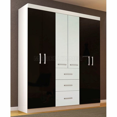 Шкаф для одежды комбинированный ШДО15 ЛДСП 2000x600x2200