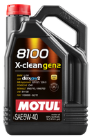 Масло моторное MOTUL 8100 X-clean gen2 5W-40 (5 л)