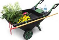Садовая тачка-тележка garden cart 122x59x71 см