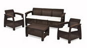 Комплекты мебели corfu triple set россия/европа диван 182х70х79 креслостол