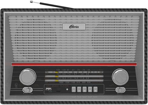 Радиоприемник Ritmix RPR-102Black