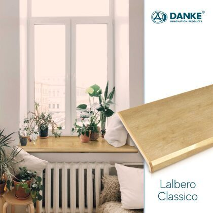 Подоконник Данке Lalbero Classic (глянец) 350 мм