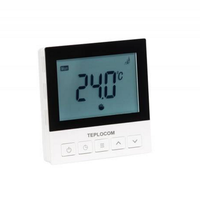 Термостат комнатный Teplocom TSF-Prog-220/16A для электрич. теплого пола