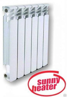 Радиатор биметаллический 500/97 6 сек. B- 500C4 SUNNY HEATER