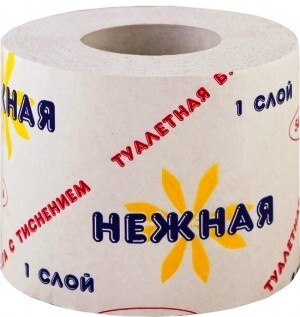 Туалетная бумага "НЕЖНАЯ"