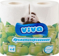 Туалетная бумага "VIVA" 2сл. 4шт/уп. ароматизир.