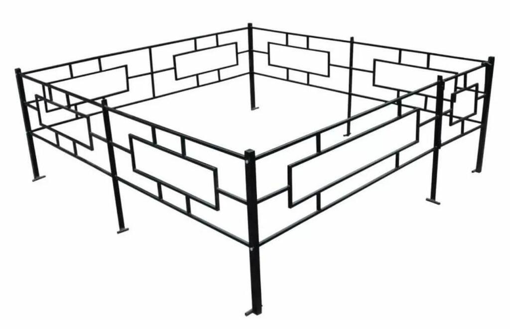 Проекты оградок для могил