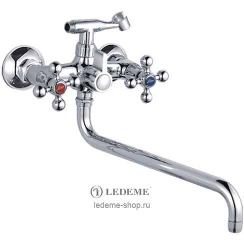 Смеситель Ledeme L2719 L30 крест