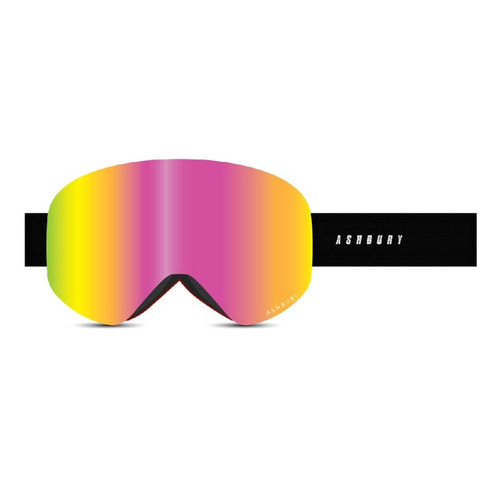 Маска горнолыжная ASHBURY Sonic Sensor Pink Mirror Lens/Yellow Spare Ashbury