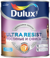 Краска Dulux Ultra Resist Гостиные и офисы BW 2.5 л