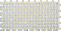 А Панель ПВХ 0,4 Мозаика «Плетенка берёза» 935х479 мм Регул