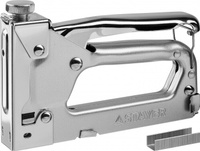 Пистолет STAYER "MASTER" скобозабивной метал. регулируемый, тип 53, 4-14мм Stayer