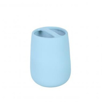 Soft голубой подставка д/зубн. щеток керамика Soft голубая B4333A-3B Аквалиния