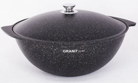 068991 Казан для плова 9,0л Granit Ultra а/п original (2) кго95а Kukmara