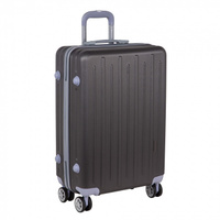 РА119 (3-ой) Grey серый (24")пластикABS чемодан средний POLAR