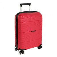 РР820 (3-ой) Red красный (20") пластик PC чемодан малый POLAR