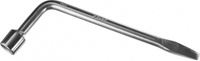 Ключ баллонный ЗУБР L-образный, с монтажной лопаткой, 19мм 2753-19_z02 Зубр