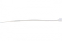 Стяжка для кабеля ZOLDER 2,5х200мм нейлон, белая (100шт) НТА-2,5х200/100Б