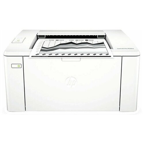 Принтер лазерный HP LaserJet Pro M102w, ч/б, A4, белый