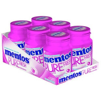Жевательная резинка Mentos Pure Fresh Ментос Тутти-фрутти, 6 шт по 54 г MENTOS