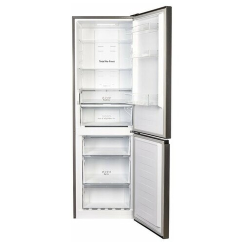 Холодильник LERAN CBF 206 IX NF графитовый Leran
