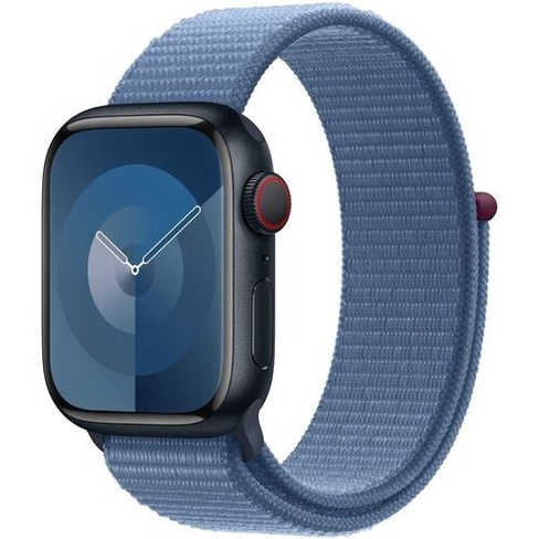 Смарт-часы Apple Watch SE 2023 A2723, 44мм, синий/серебристый [mref3ll/a]