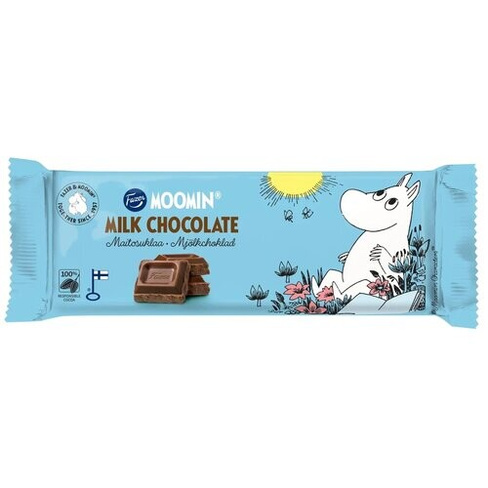 Шоколад Fazer Moomin молочный, 68 г