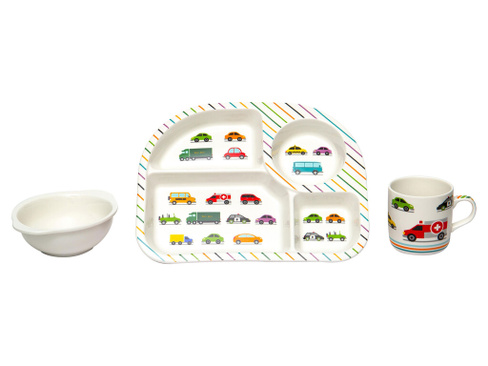 Набор детской посуды Balsford Машинки 3 предмета