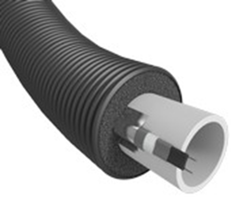 Однотрубная система Flexalen 600 вода ХВС ГВС греющий кабель FV+RS160A63-FPC