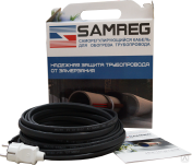 Саморегулирующийся греющий кабель с оплеткой 16-2CR-SAMREG- 10 (10 метров)