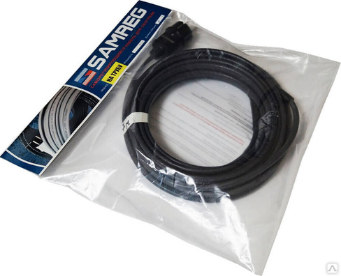 Греющий кабель для водопровода 16 SAMREG-20 без оплетки