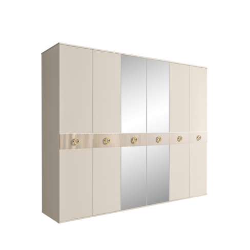 Шкаф 6-дверный Bogemia Fillini с зеркалами