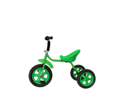 Велосипед трехколесный Galaxy Лучик Малют 4, колеса из ЭВА (зеленый)