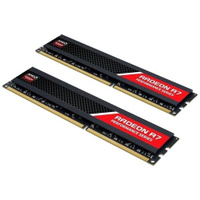 Оперативная память AMD Radeon R7 Performance 32 ГБ DDR4 2666 МГц UDIMM CL16 R7S432G2606U2K