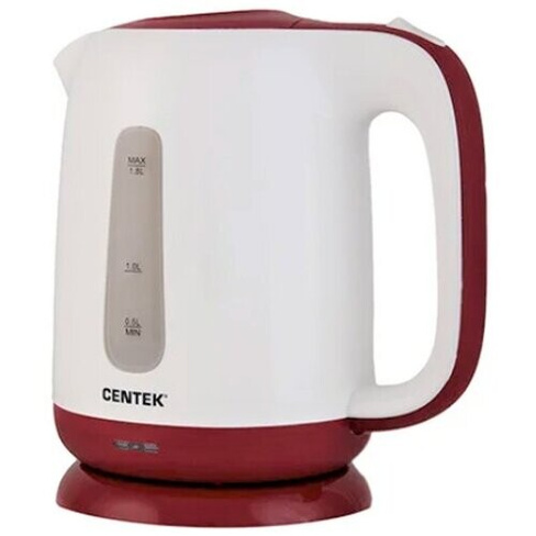 Чайник Centek CT-0044 2200Вт, съёмный моющийся фильтр, окно уровня воды CENTEK