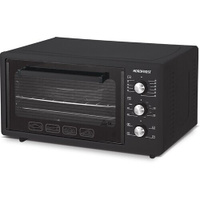 Мини-печь NORDFROST RC 500 B, электрическая настольная духовка, 1500 Вт, 50л, конвекция, таймер до 90 минут, 3 режима н