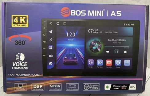 Проигрыватель BOS-MINI A5 Android 2/32 4K 9"