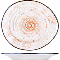 Тарелка мелкая "Пастораль", 6 шт, фарфор, диаметр 15.5 см KunstWerk