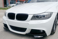 Передний FLAP M чёрный глянец (2 шт, пластик) BMW 3 серии 2009-2012 SD