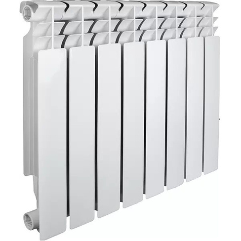 Радиатор биметаллический водяного отопления Valfex Optima Version 2, BM 500, 8 секций