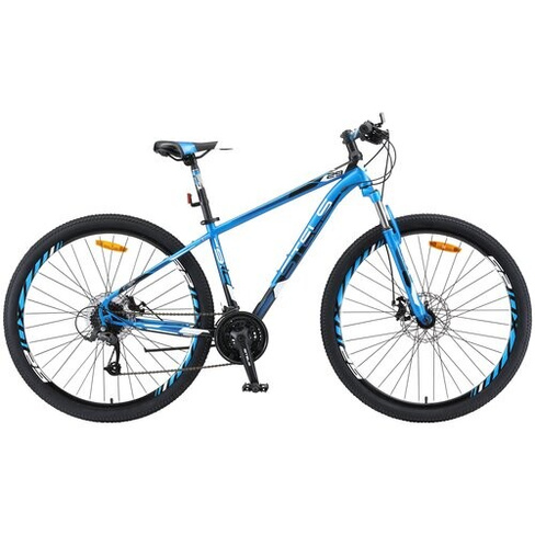 Горный (MTB) велосипед STELS Navigator 910 MD 29 V010 (2019) синий/черный 16.5" (требует финальной сборки)